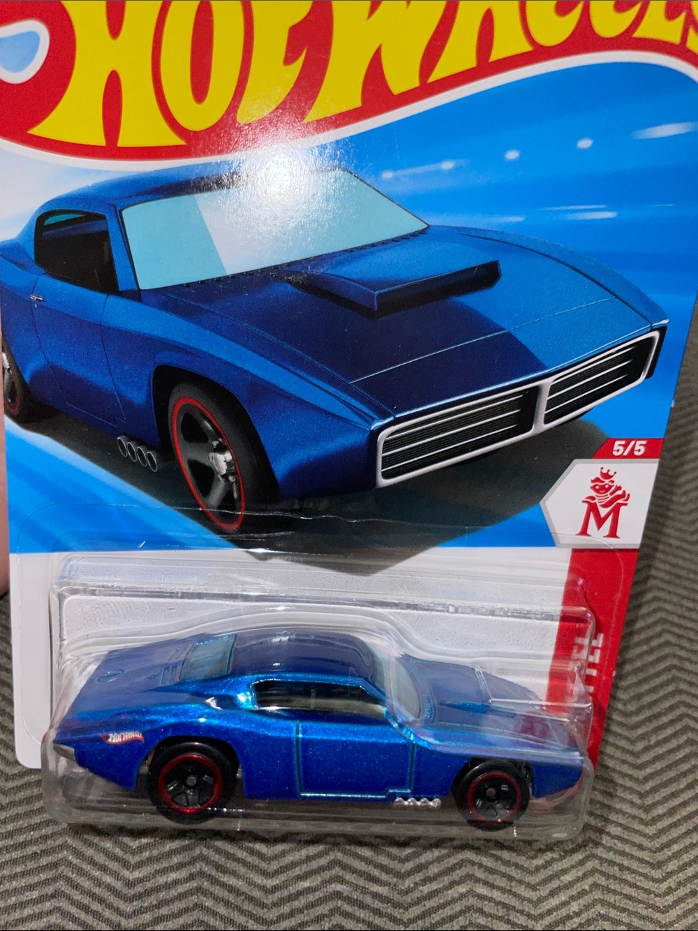 Custom Otto Hot Wheels - Metallic Blue